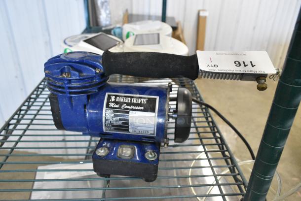 Bakery Crafts AB-C4 Metal Commercial Mini Compressor. 110 Volts, 1 Phase. - Image 2 of 4