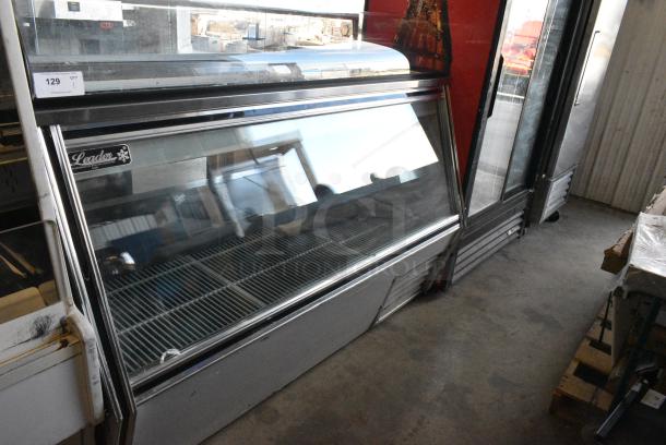 2017 Leader SDL72 S/C Stainless Steel Commercial Floor Style Deli Display Case Merchandiser. 115 Volts, 1 Phase. Cannot Test Due To Cut Power Cord - Image 2 of 8