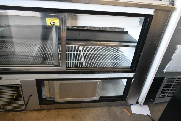 2017 Leader SDL72 S/C Stainless Steel Commercial Floor Style Deli Display Case Merchandiser. 115 Volts, 1 Phase. Cannot Test Due To Cut Power Cord - Image 6 of 8