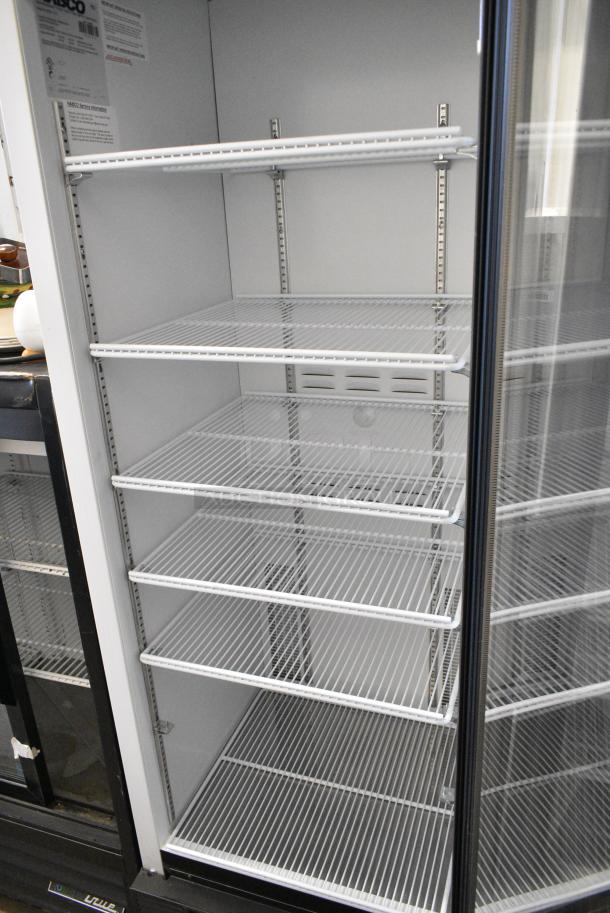 2019 Habco SE18 Metal Commercial Single Door Reach In Cooler Merchandiser w/ Poly Coated Racks. 115 Volts, 1 Phase. Tested and Working! - Image 3 of 4