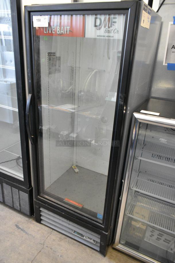 2018 True GDM-12-HC Metal Commercial Single Door Reach In Cooler Merchandiser w/ Poly Coated Racks. 115 Volts, 1 Phase. Tested and Powers On But Does Not Get Cold - Image 1 of 4