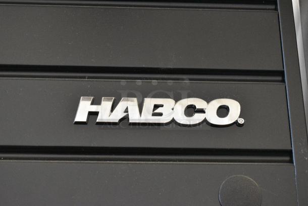 2019 Habco SE18 Metal Commercial Single Door Reach In Cooler Merchandiser w/ Poly Coated Racks. 115 Volts, 1 Phase. Tested and Working! - Image 2 of 4