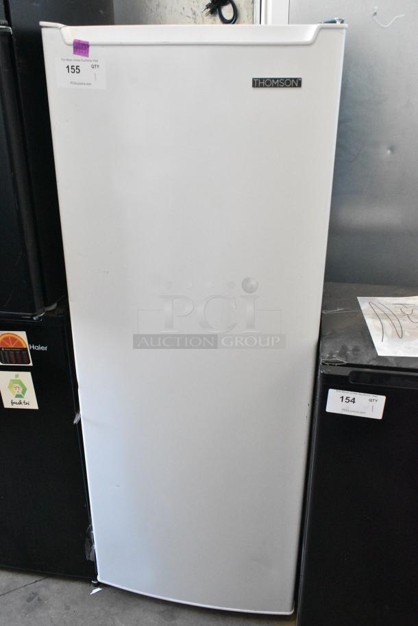 Thomson TFRF690 Metal Single Door Reach In Freezer. 115 Volts, 1 Phase. Tested and Working! - Image 1 of 4