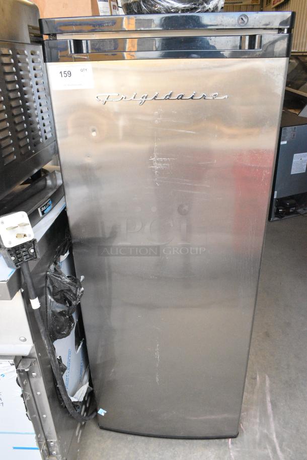 Frigidaire EFRF694 Metal Single Door Reach In Freezer. 115 Volts, 1 Phase. Tested and Powers On But Does Not Get Cold - Image 1 of 4