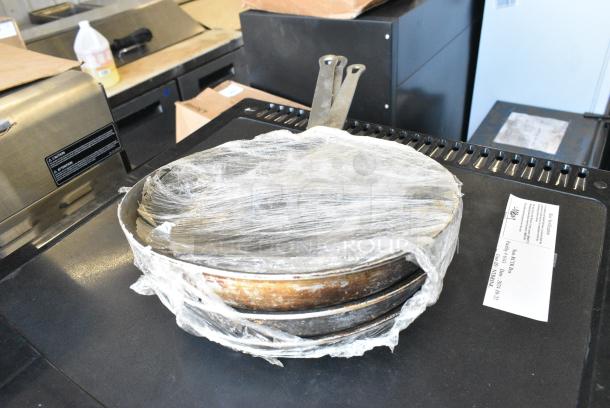 3 Metal Skillets. 3 Times Your Bid! - Image 2 of 2