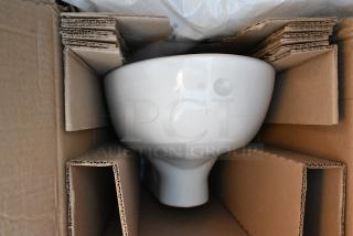 BRAND NEW SCRATCH AND DENT! 76A3351101020 American Standard Afwall Millennium FloWise 3351101.020 Vitreous China Wall-Mount Elongated Flushometer Toilet with EverClean - 1.1 to 1.6 GPF