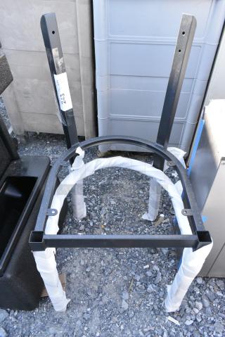 BRAND NEW! Black Metal Dining Height Chair Frame. No Seat or Back.