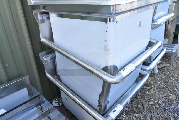 BRAND NEW SCRATCH AND DENT! Steelton 522CS11818N 23 1/2" 18-Gauge Stainless Steel One Compartment Commercial Sink without Drainboard - 18" x 18" x 12" Bowl. No Legs. - Image 2 of 3