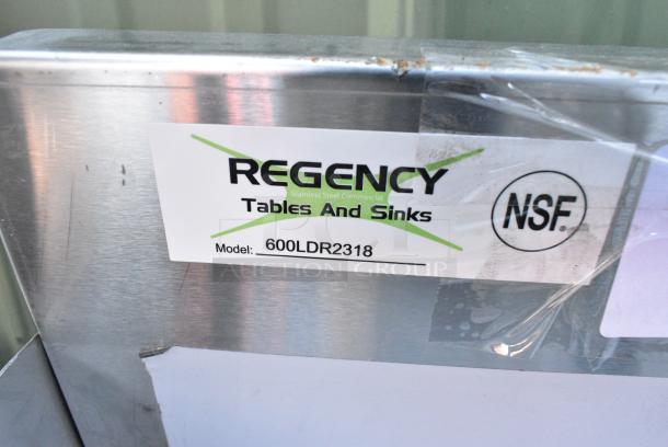 BRAND NEW SCRATCH AND DENT! Regency 600LDR2318 18" Five-Tiered Stainless Steel Liquor Display Rack - 23" Deep - Image 3 of 3
