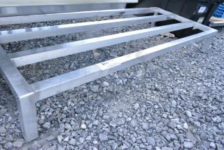 BRAND NEW SCRATCH AND DENT! Regency 600DUN24608 60" x 24" x 8" Aluminum Dunnage Rack - 1850 lb. Capacity