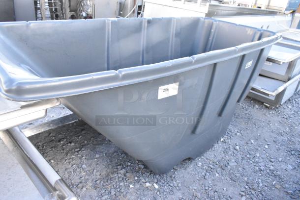 BRAND NEW SCRATCH AND DENT! Lavex Gray Poly Tilt Truck. - Image 2 of 3