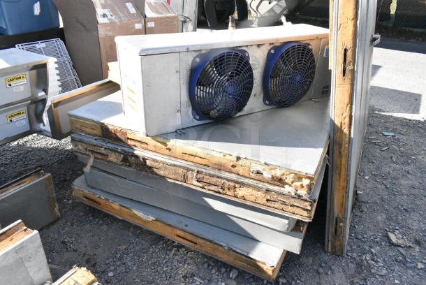 8'x10' Harford Walk In Box w/ Heatcraft ADT120AHK 115 Volt, 1 Phase Evaporator Fan. Information Provided By The Consignor But Not Verified By PCI Auctions. Picture of the Unit Before Removal Is Included In the Listing. - Image 3 of 7