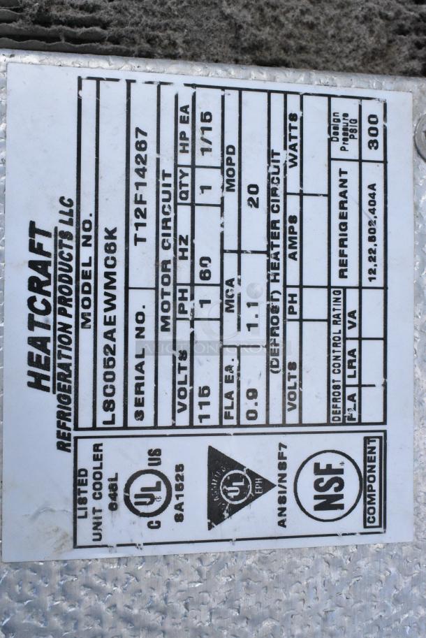 Climate Control LSC052AEWMC6K Evaporator Fan. 115 Volts, 1 Phase. - Image 2 of 2