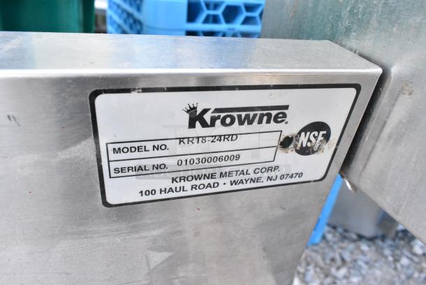Krowne KR18-24RD Stainless Steel Bottle Display Rack. - Image 3 of 3