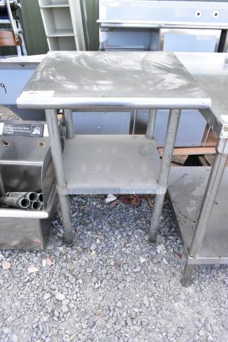 Stainless Steel Table w/ Under Shelf.