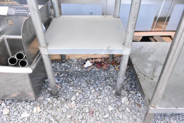 Stainless Steel Table w/ Under Shelf. - Image 2 of 3