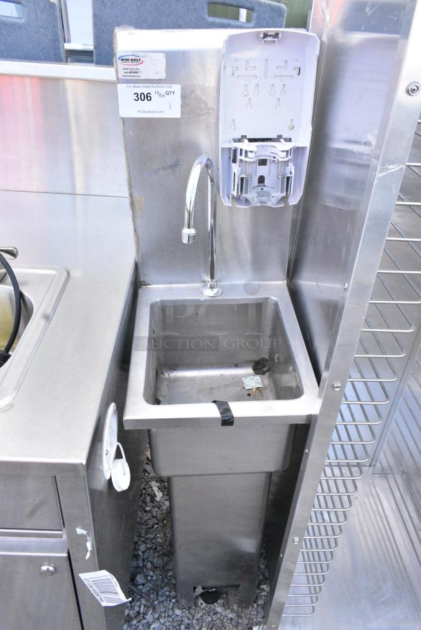 Win-holt WHPS1110-WM Stainless Steel Single Bay Sink w/ Faucet. - Image 2 of 3