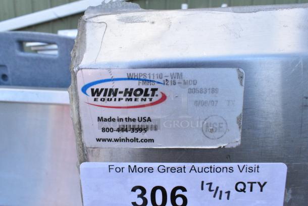 Win-holt WHPS1110-WM Stainless Steel Single Bay Sink w/ Faucet. - Image 3 of 3