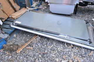 BRAND NEW SCRATCH AND DENT! Stainless Steel Tabletop and Under Shelf.