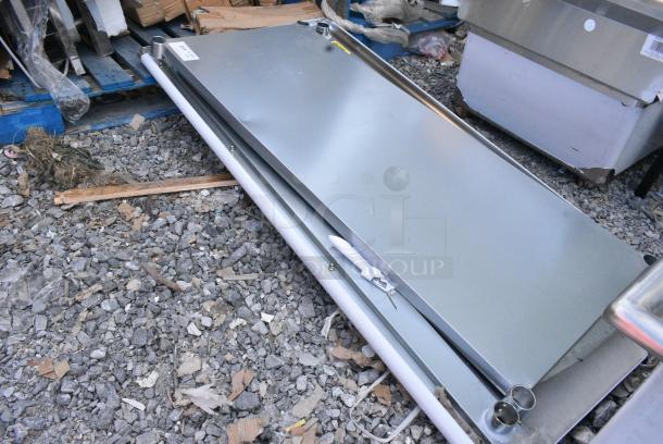 BRAND NEW SCRATCH AND DENT! Stainless Steel Tabletop and Under Shelf. - Image 2 of 2