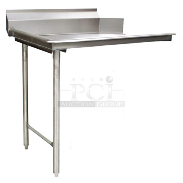 BRAND NEW SCRATCH AND DENT! Regency 600UDT2418 18" x 21" Stainless Steel Dish Table Undershelf for 2' Dish Tables. May Be Missing Pieces. - Image 1 of 2