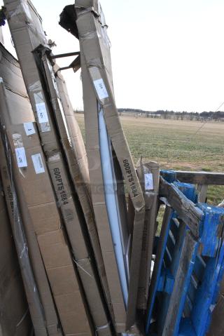 BRAND NEW SCRATCH AND DENT! Regency 600PTS1884 16-Gauge Type 304 Stainless Steel Pass-Through Shelf - 18" x 84". May Be Missing Pieces.