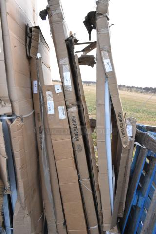BRAND NEW SCRATCH AND DENT! Regency 600PTS1884 16-Gauge Type 304 Stainless Steel Pass-Through Shelf - 18" x 84". May Be Missing Pieces.