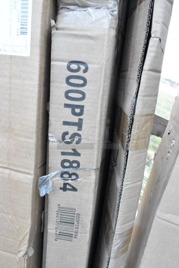 BRAND NEW SCRATCH AND DENT! Regency 600PTS1884 16-Gauge Type 304 Stainless Steel Pass-Through Shelf - 18" x 84". May Be Missing Pieces. - Image 2 of 2