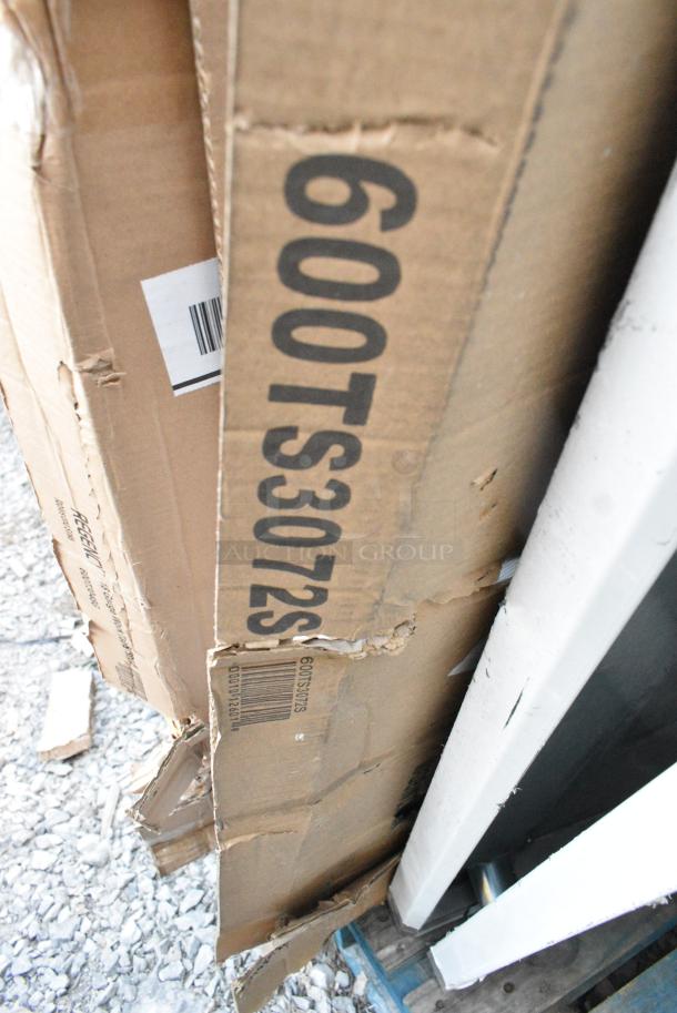 BRAND NEW SCRATCH AND DENT! Regency 600TS3072S 30" x 72" 16-Gauge 304 Stainless Steel Commercial Work Table with Undershelf. May Be Missing Pieces. - Image 3 of 3