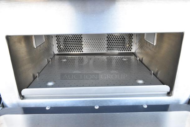 BRAND NEW SCRATCH AND DENT! 2022 Turbochef Encore 2 Stainless Steel Commercial Countertop Electric Powered Rapid Cook Oven. 208/240 Volts, 1 Phase. - Image 4 of 5