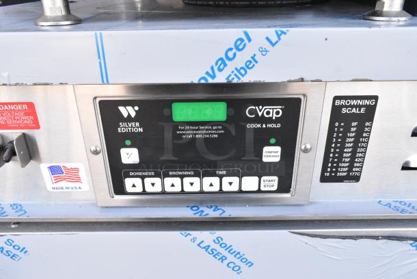 BRAND NEW SCRATCH AND DENT! 2018 Winston CVap CAC507GR Stainless Steel Commercial Cook N Hold Oven on Commercial Casters. 208 Volts, 1 Phase. - Image 3 of 6