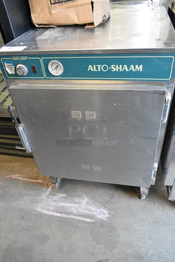 Alto Shaam 750-S Halo Heat Stainless Steel Commercial Heated Holding Cabinet on Commercial Casters. 125 Volts, 1 Phase. Tested and Working! - Image 1 of 5
