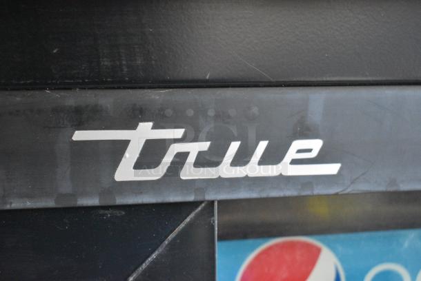2017 True GDM-41SL-54-HC-LD Metal Commercial 2 Door Reach In Cooler Merchandiser w/ Poly Coated Racks. 115 Volts, 1 Phase. Tested and Working! - Image 2 of 5