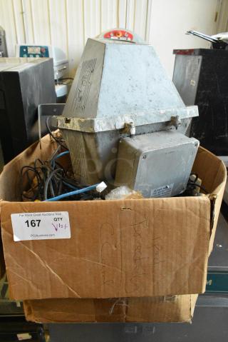 ALL ONE MONEY! Lot of Various items Including S300 Credit Card Readers and Wiring