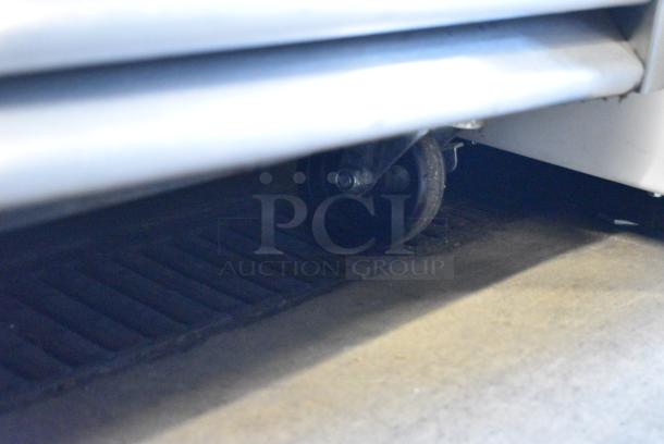 True T-35 Stainless Steel Commercial 2 Door Reach In Cooler w/ Poly Coated Racks on Commercial Casters. 115 Volts, 1 Phase. Tested and Working! - Image 6 of 6