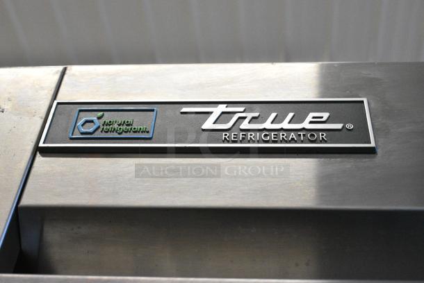 2021 True T-23-HC Stainless Steel Commercial Single Door Reach In Cooler w/ Poly Coated Racks on Commercial Casters. 115 Volts, 1 Phase. Tested and Working! - Image 3 of 7