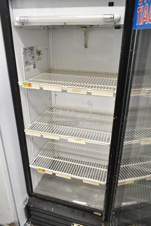 True GDM-12 Stainless Steel Commercial Single Door Reach In Cooler Merchandiser w/ Poly Coated Racks. 115 Volts, 1 Phase. Tested and Working! - Image 4 of 5