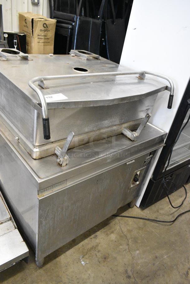Market Forge I 53C Stainless Steel Commercial Floor Style Natural Gas Powered Braising Pan. 76,000 BTU. - Image 1 of 5