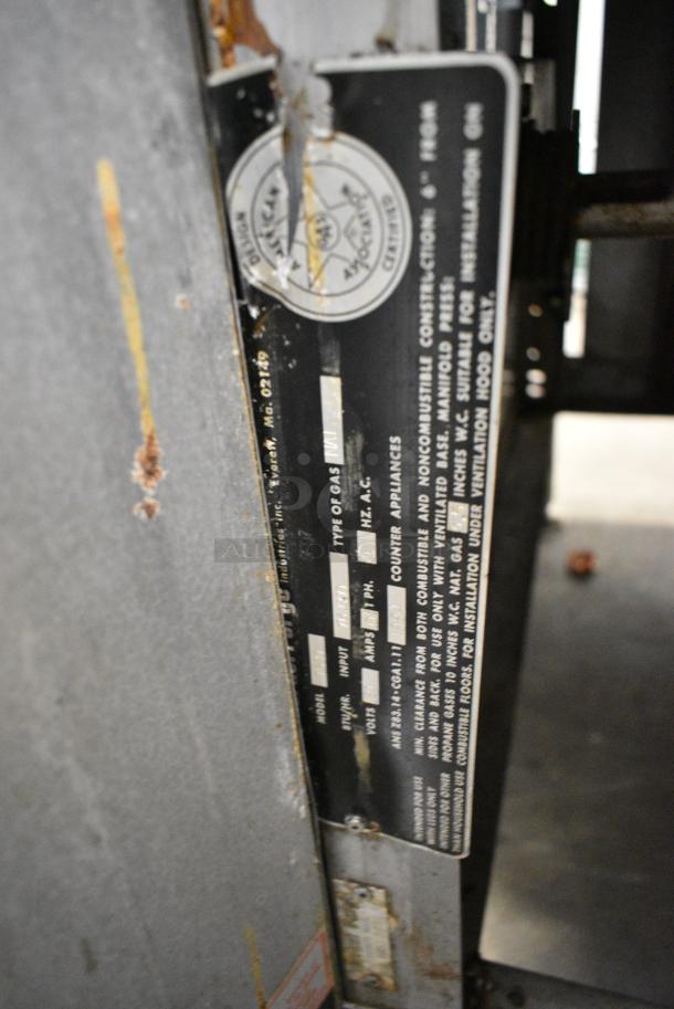 Market Forge 1530 Stainless Steel Commercial Floor Style Natural Gas Powered Braising Pan. 76,000 BTU. - Image 5 of 6