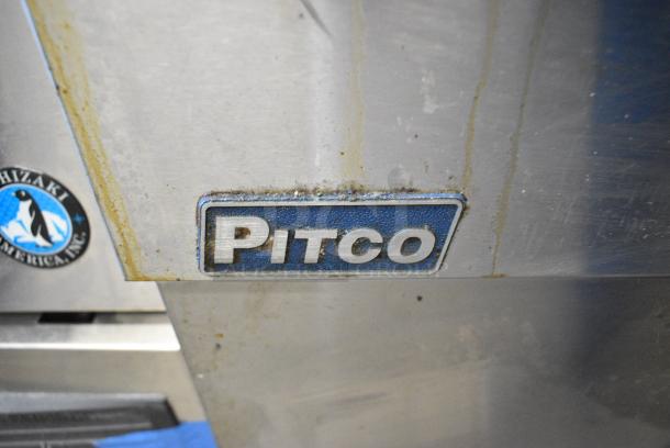 Pitco Frialator SG18 Stainless Steel Commercial Floor Style Natural Gas Powered Deep Fat Fryer on Commercial Casters. 140,000 BTU. - Image 2 of 7