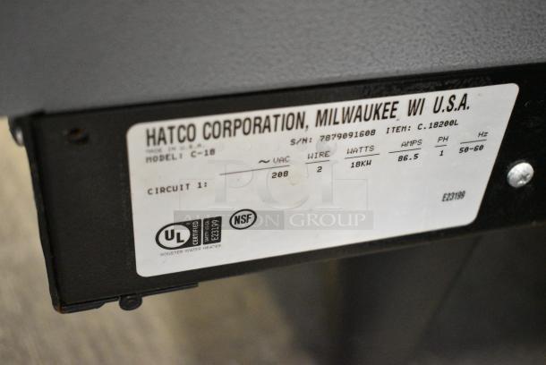 Hatco C-18 Stainless Steel Commercial Countertop Hot Water Booster Heater. 208 Volts, 1 Phase. - Image 7 of 7