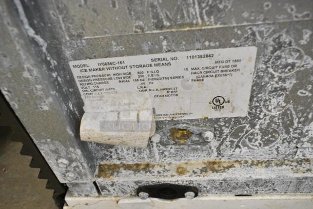 Manitowoc IY0686C-161 Stainless Steel Commercial Ice Head. 115 Volts, 1 Phase. - Image 3 of 3
