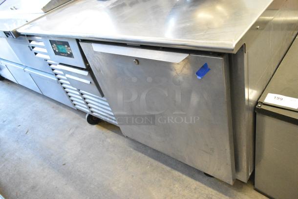 Traulsen RBC50-ZWM12 Stainless Steel Commercial Single Door Undercounter Blast Chiller on Commercial Casters. 115 Volts, 1 Phase. Tested and Working! - Image 1 of 6