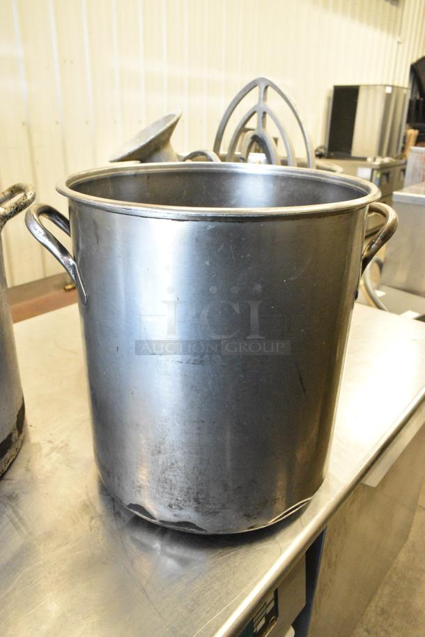 2 Various Metal Stock Pots. 2 Times Your Bid! - Image 3 of 6