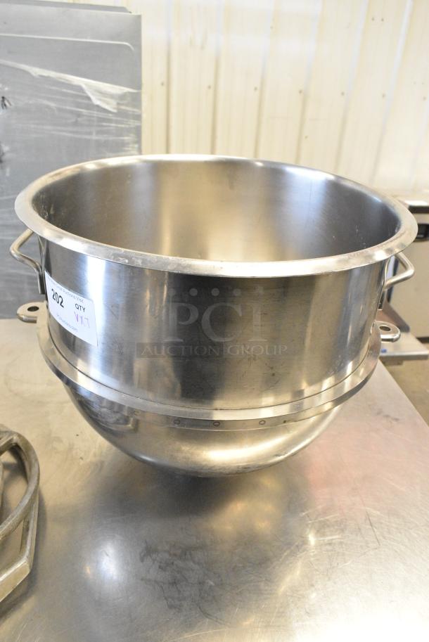 7 Various Items Including 2 Stainless Steel Mixing Bowls, 3 Dough Hook Attachment, 2 Paddle Attachments. 7 Times Your Bid! - Image 2 of 8