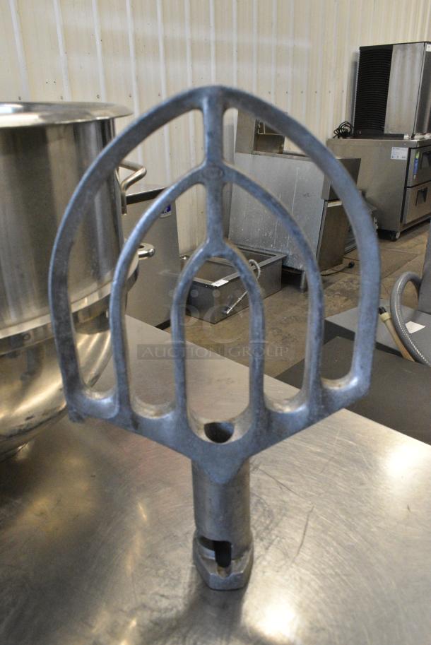 7 Various Items Including 2 Stainless Steel Mixing Bowls, 3 Dough Hook Attachment, 2 Paddle Attachments. 7 Times Your Bid! - Image 5 of 8