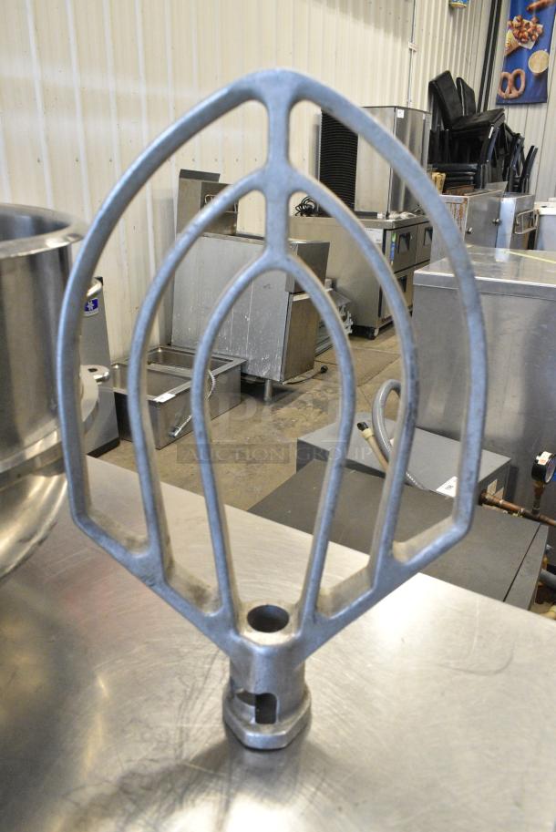 7 Various Items Including 2 Stainless Steel Mixing Bowls, 3 Dough Hook Attachment, 2 Paddle Attachments. 7 Times Your Bid! - Image 6 of 8