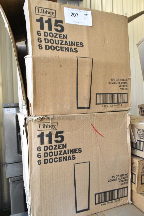 2 Boxes of 72 Libbey 115 13.5 oz Zombie Glasses. 2 Times Your Bid! - Image 2 of 2