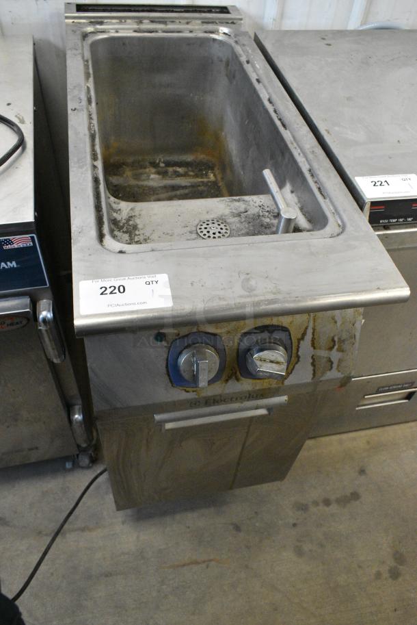 Electrolux Stainless Steel Commercial Natural Gas Powered Floor Style Pasta Cooker. - Image 1 of 10