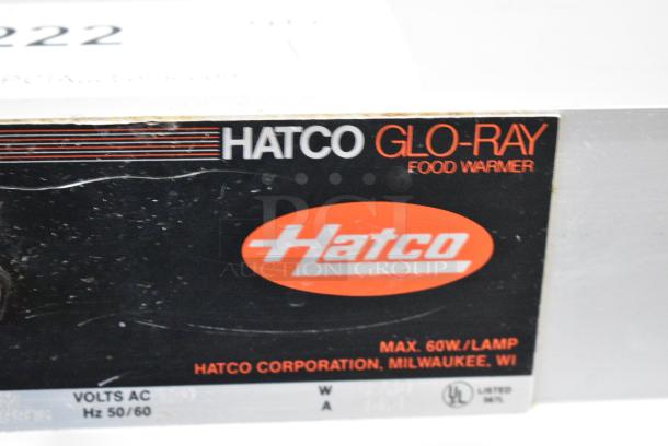 Hatco GRGW-12 Metal Heated 2 Tier Display Case Merchandiser. 120 Volts, 1 Phase. Tested and Working! - Image 2 of 5